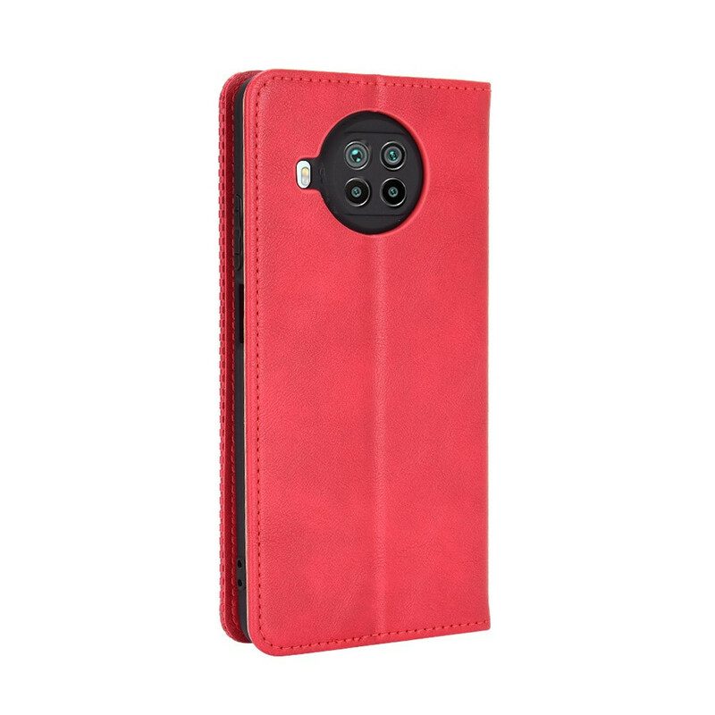 Schutzhülle Für Xiaomi Redmi Note 9 Pro 5G Flip Case Vintage-effekt