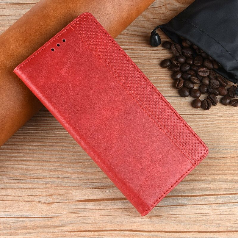 Schutzhülle Für Xiaomi Redmi Note 9 Pro 5G Flip Case Vintage-effekt