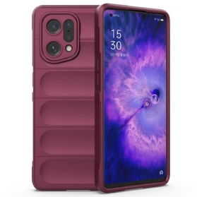 Hülle Für Oppo Find X5 Zeitgenössisches Silizium