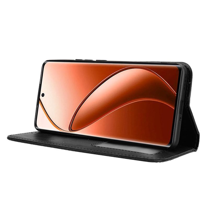 Flip Case Für Realme 12 Plus 5g Vintage Fries