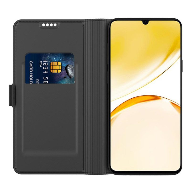 Lederhüllen Realme 12 Plus 5g Kartenhalter