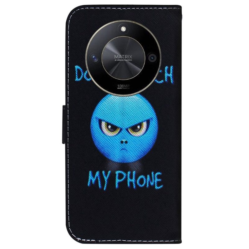 Lederhüllen Honor X9b / Magic 6 Lite Telefon-emoji