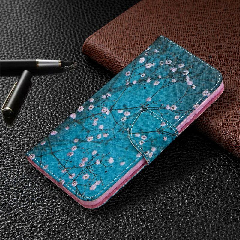 Flip Case Für Huawei P Smart 2020 Blühender Baum