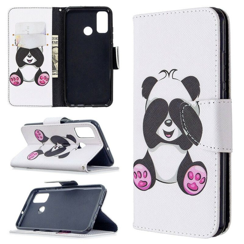 Flip Case Für Huawei P Smart 2020 Panda-spaß