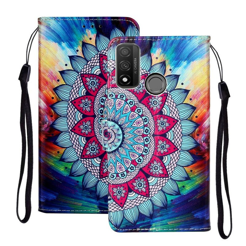 Flip Case Für Huawei P Smart 2020 Ultra Buntes Mandala