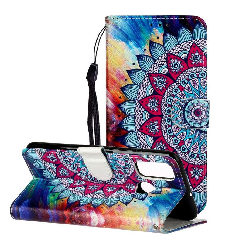 Flip Case Für Huawei P Smart 2020 Ultra Buntes Mandala