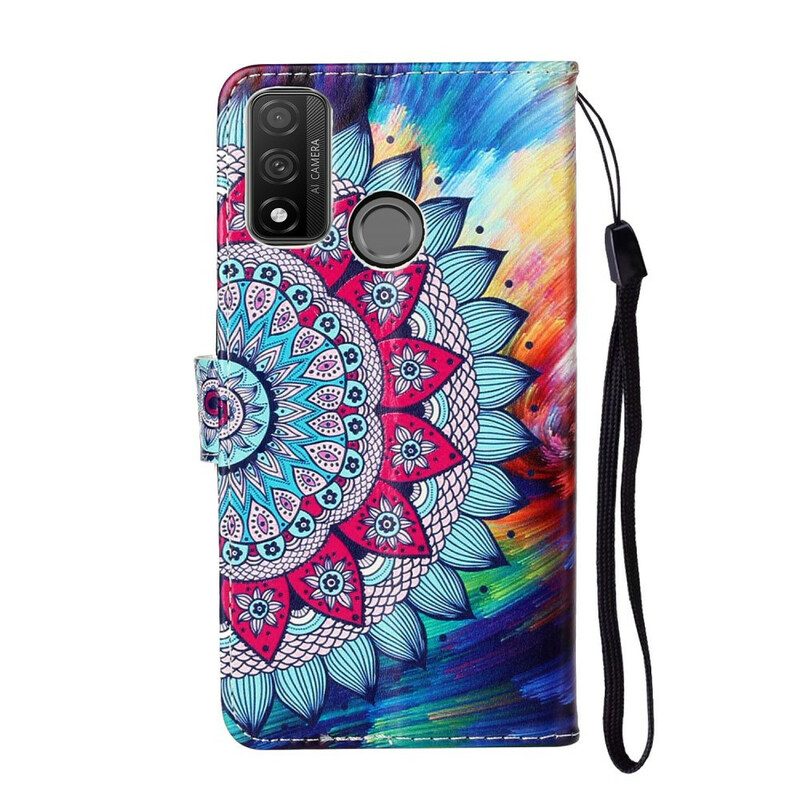 Flip Case Für Huawei P Smart 2020 Ultra Buntes Mandala