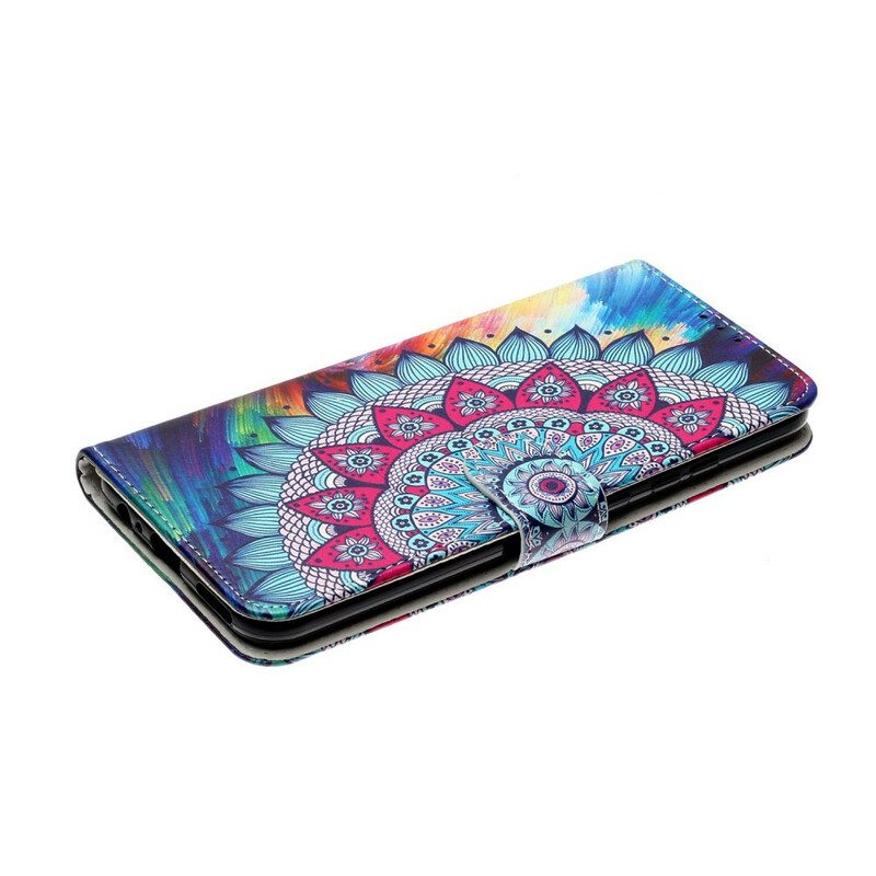 Flip Case Für Huawei P Smart 2020 Ultra Buntes Mandala