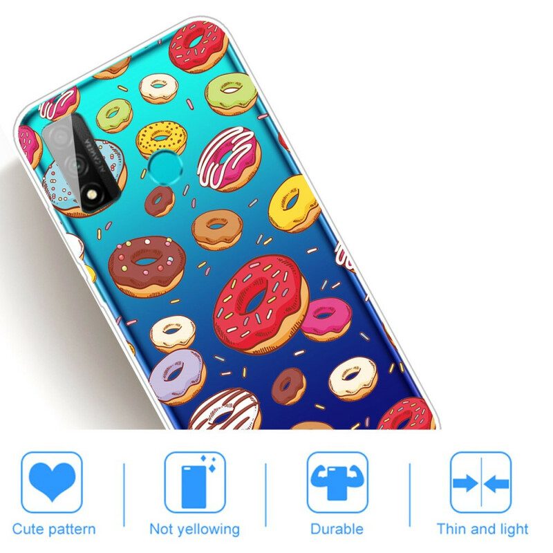 Hülle Für Huawei P Smart 2020 Ich Liebe Donuts