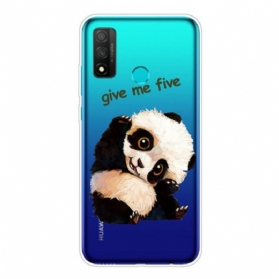 Hülle Für Huawei P Smart 2020 Nahtloser Panda. Gib Mir Fünf