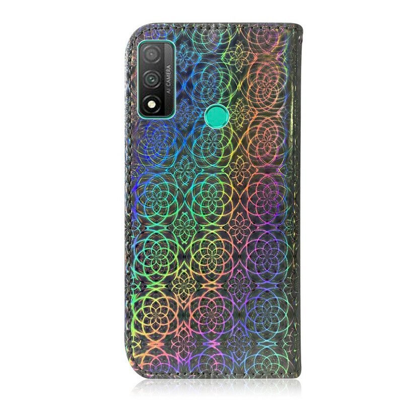 Lederhüllen Für Huawei P Smart 2020 Pure Farbe