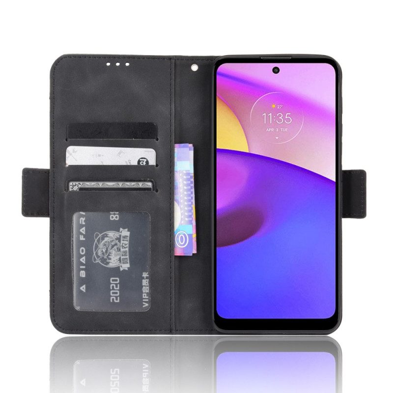 Lederhüllen Für Moto E40 / E30 / E20 Multi-card Premier Class