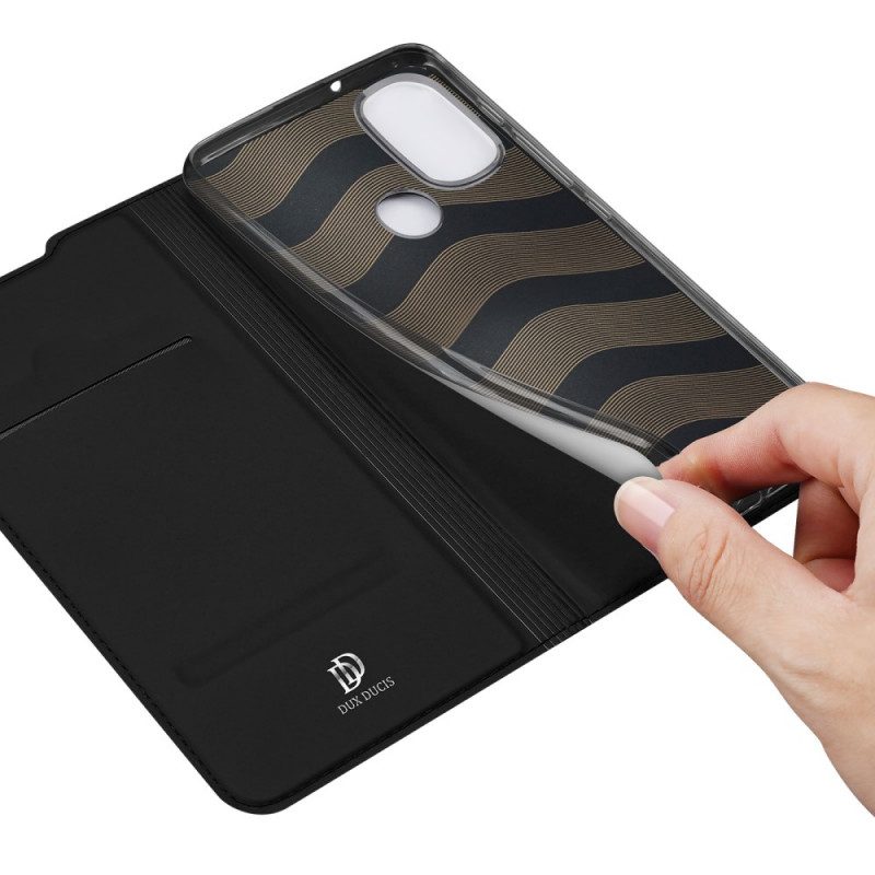 Schutzhülle Für Moto E40 / E30 / E20 Flip Case Skin Pro Dux Ducis