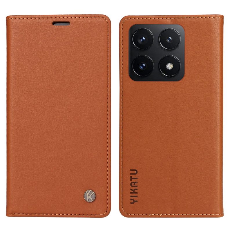 Flip Case Xiaomi 14t Klassisches Yikatu