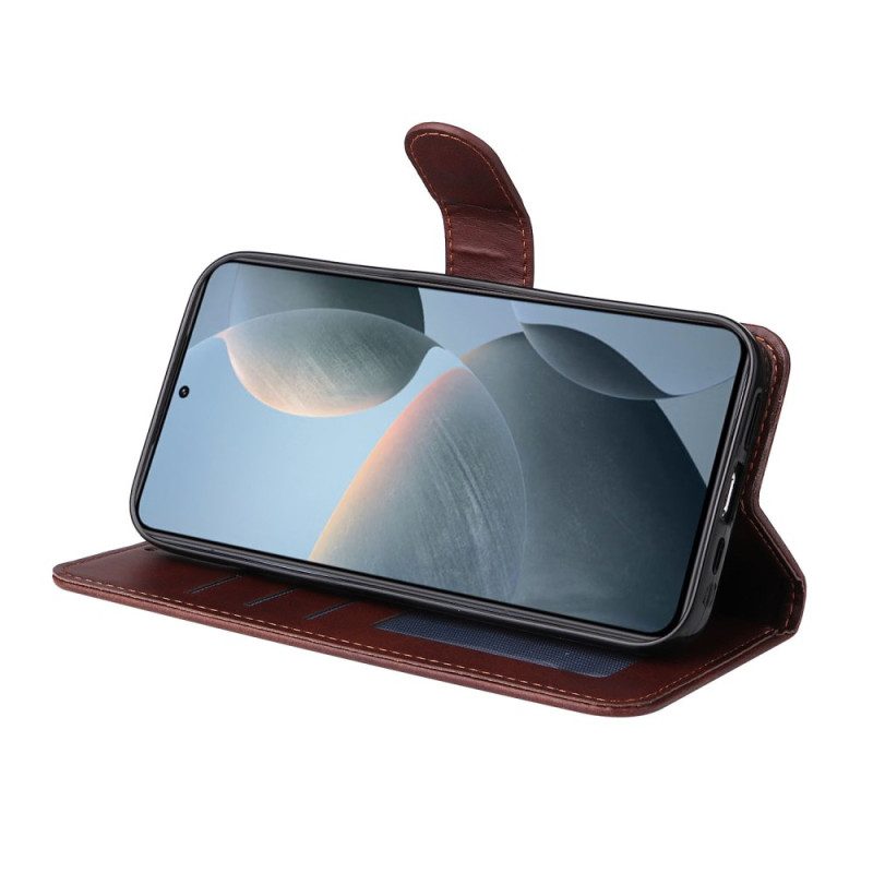 Lederhüllen Xiaomi 14t Lederoptik Mit Riemen