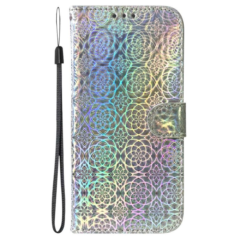 Flip Case Für Xiaomi Redmi 10A Disco-stil