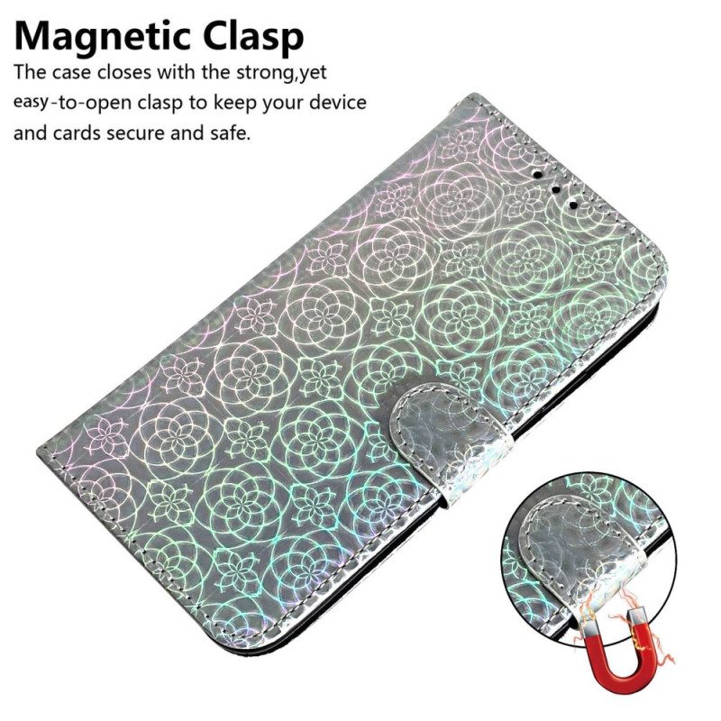 Flip Case Für Xiaomi Redmi 10A Disco-stil