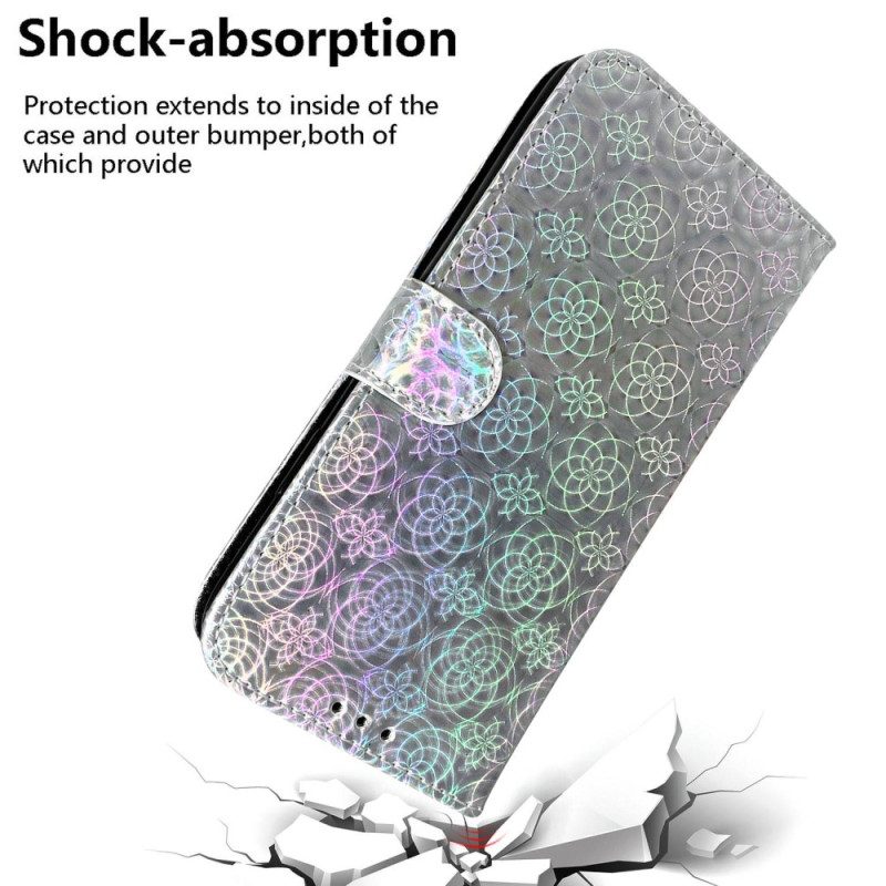 Flip Case Für Xiaomi Redmi 10A Disco-stil