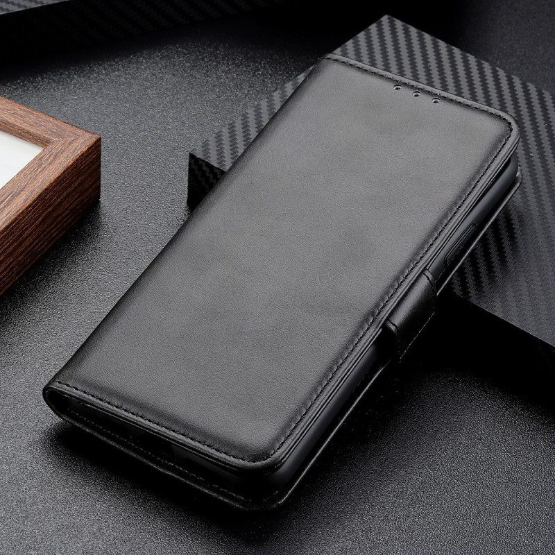 Flip Case Für Xiaomi Redmi 10A Doppelter Verschluss