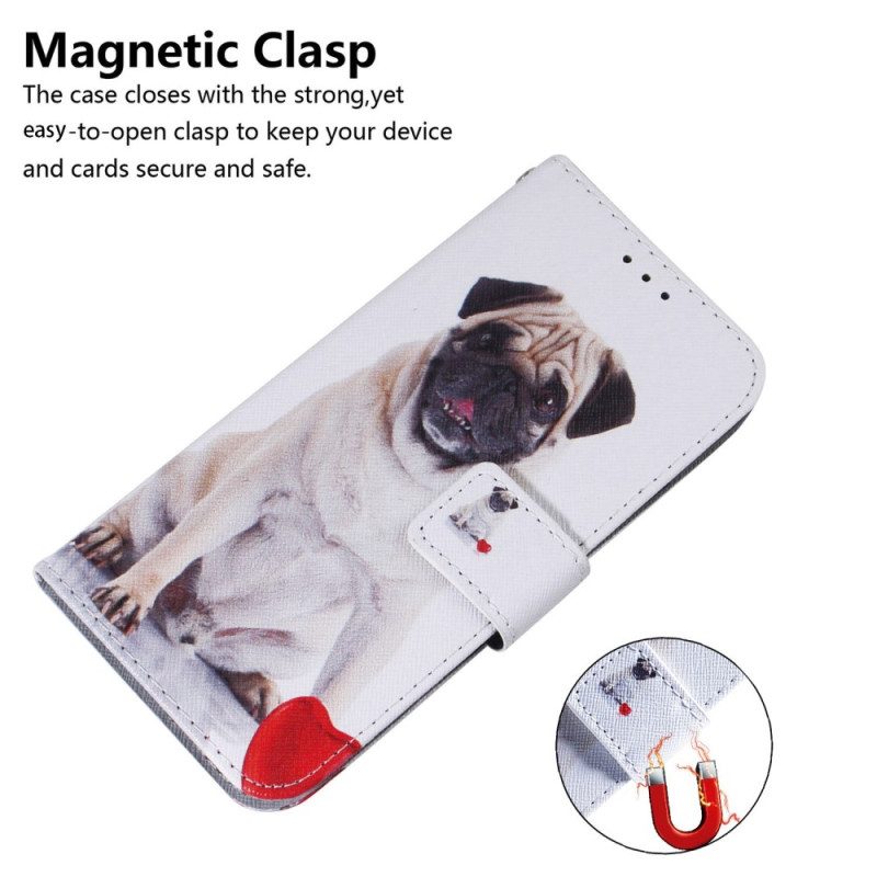 Flip Case Für Xiaomi Redmi 10A Mops