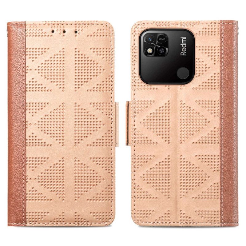 Flip Case Für Xiaomi Redmi 10A Stilvoll