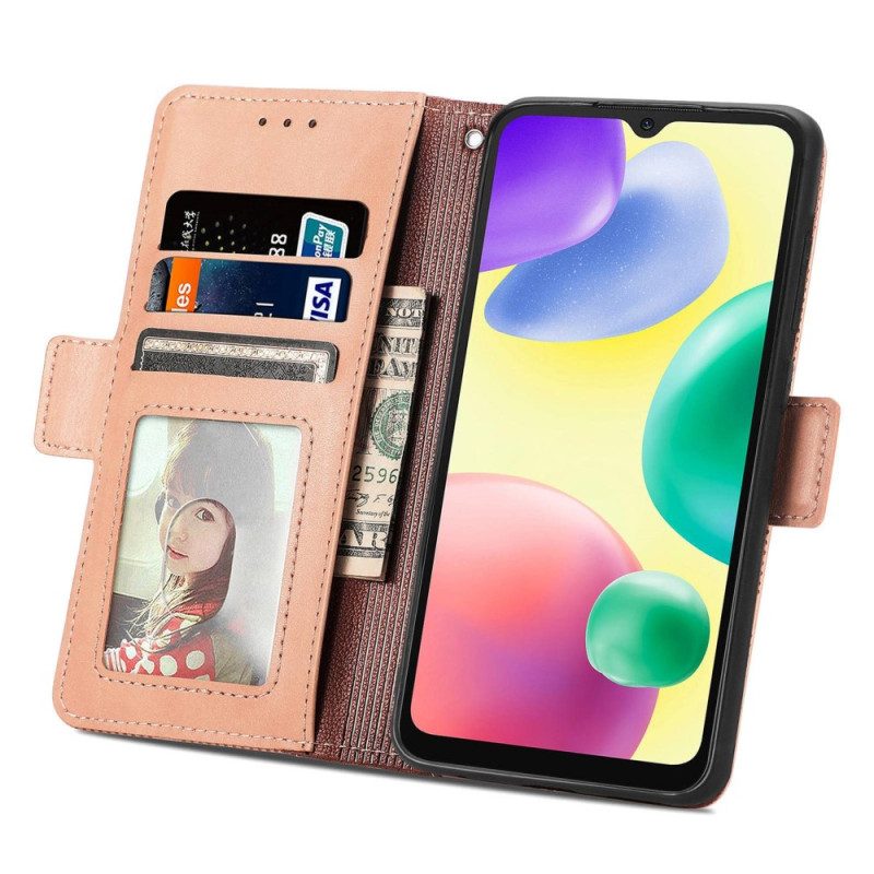 Flip Case Für Xiaomi Redmi 10A Stilvoll