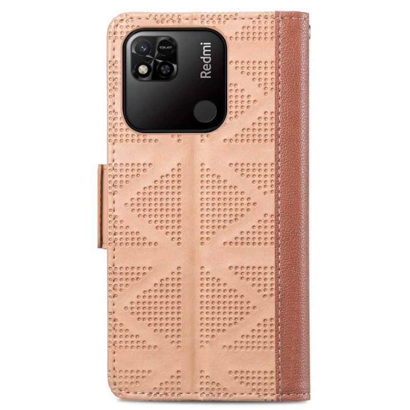 Flip Case Für Xiaomi Redmi 10A Stilvoll