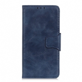 Flip Case Für Xiaomi Redmi 10A Wendeverschluss Aus Spaltleder