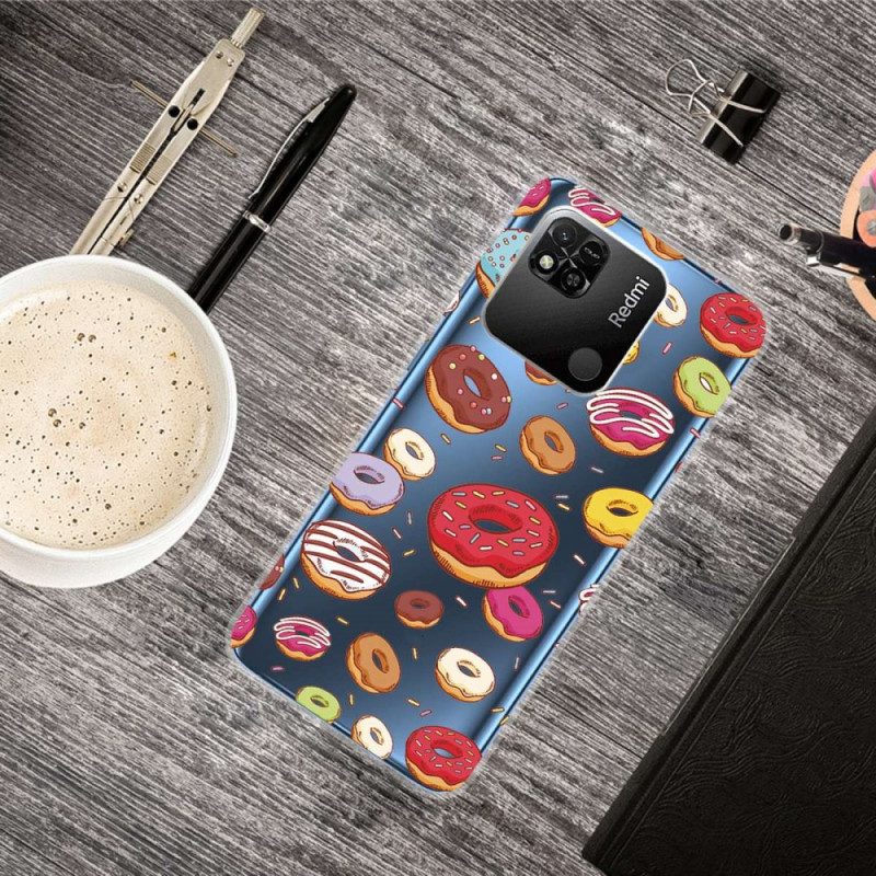 Hülle Für Xiaomi Redmi 10A Nahtlose Mehrere Donuts