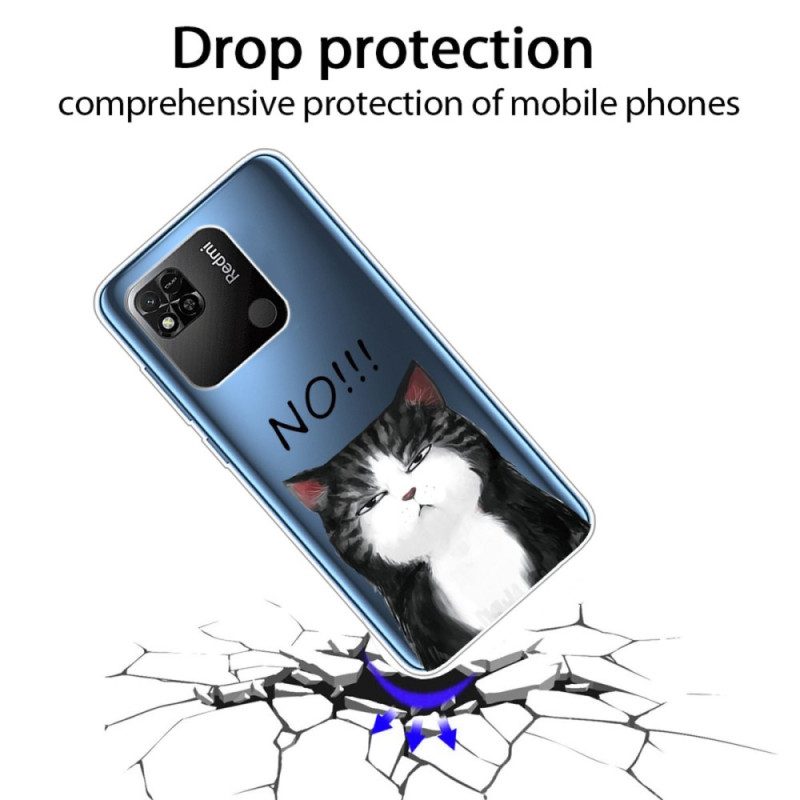 Hülle Für Xiaomi Redmi 10A Transparente Katze Nr