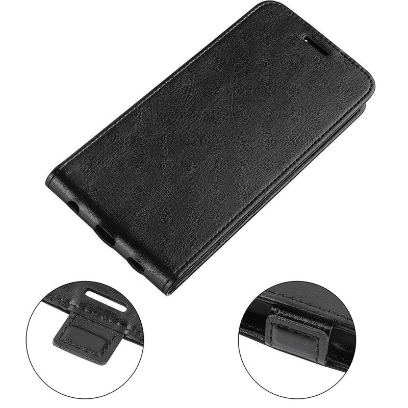 Lederhüllen Für Xiaomi Redmi 10A Flip Case Vertikale Klappe