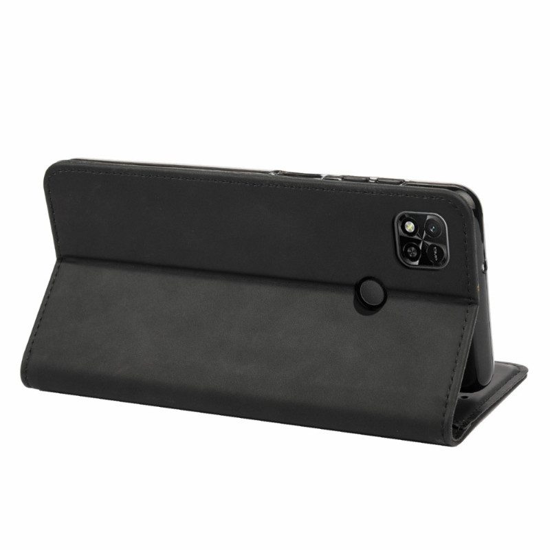 Schutzhülle Für Xiaomi Redmi 10A Flip Case Zweifarbig Mit Niete