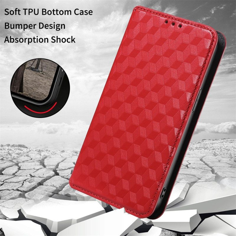 Schutzhülle Für Vivo X80 Pro Flip Case 3d-würfel