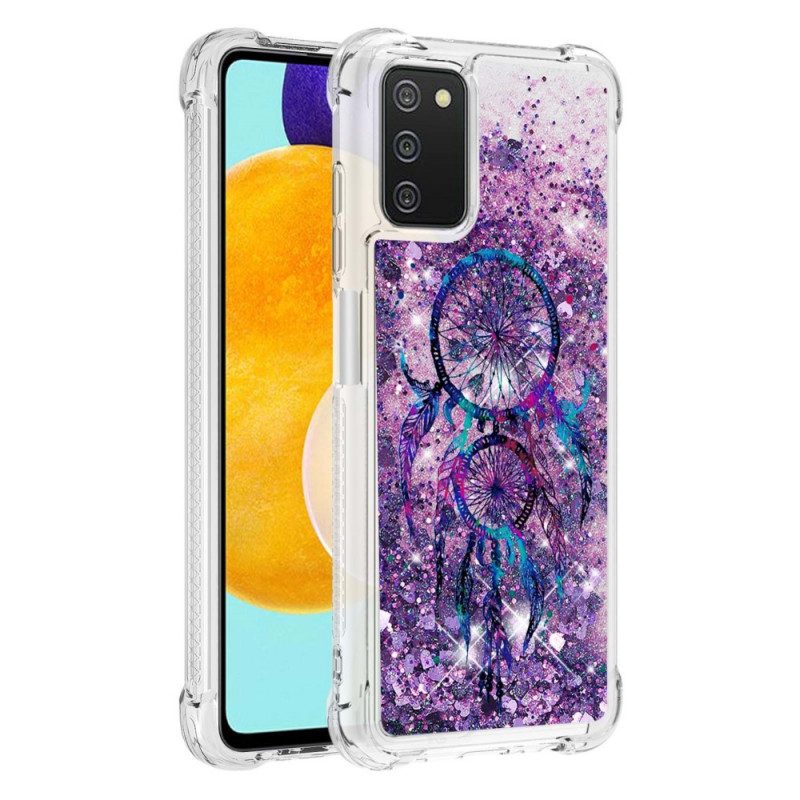 Handyhülle Für Samsung Galaxy A03s Glitzer-traumfänger