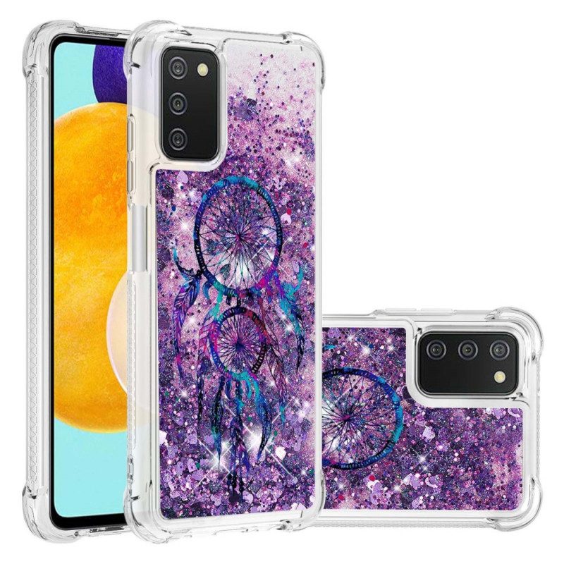 Handyhülle Für Samsung Galaxy A03s Glitzer-traumfänger