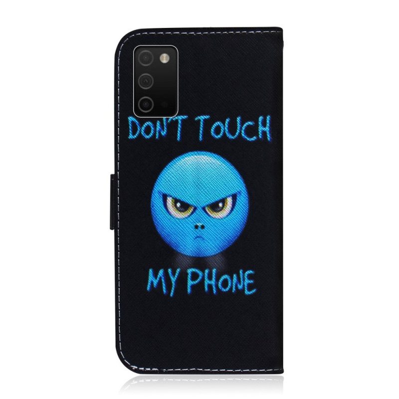 Lederhüllen Für Samsung Galaxy A03s Emoji-telefon