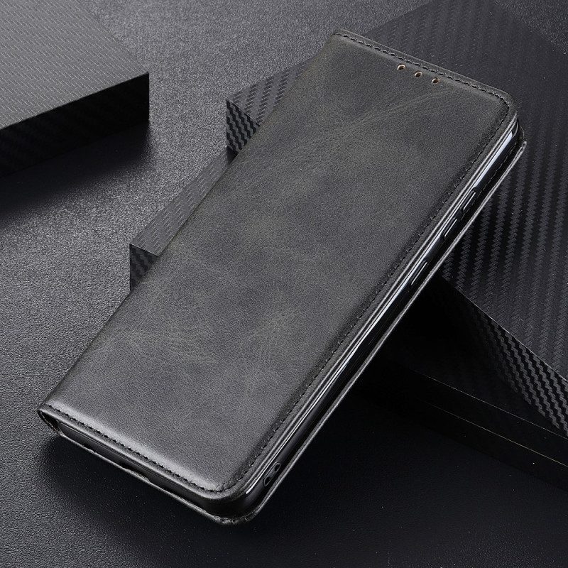 Schutzhülle Für Samsung Galaxy A03s Flip Case Elegantes Spaltleder