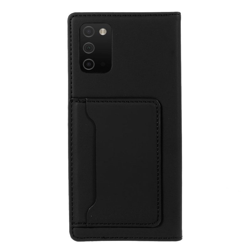 Schutzhülle Für Samsung Galaxy A03s Flip Case Kartenhalterständer