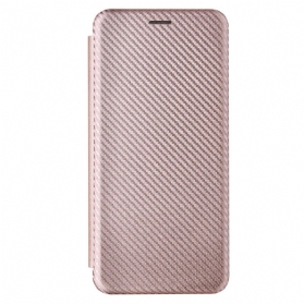 Schutzhülle Für Samsung Galaxy A03s Flip Case Kohlefaser