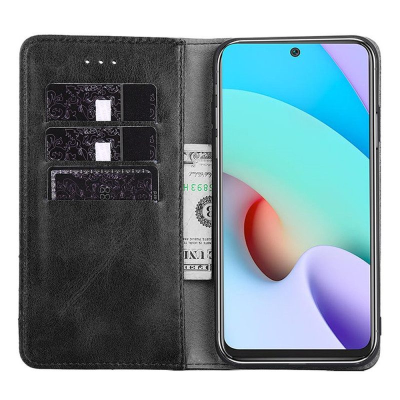 Schutzhülle Für Samsung Galaxy A03s Flip Case Stil Lederniete