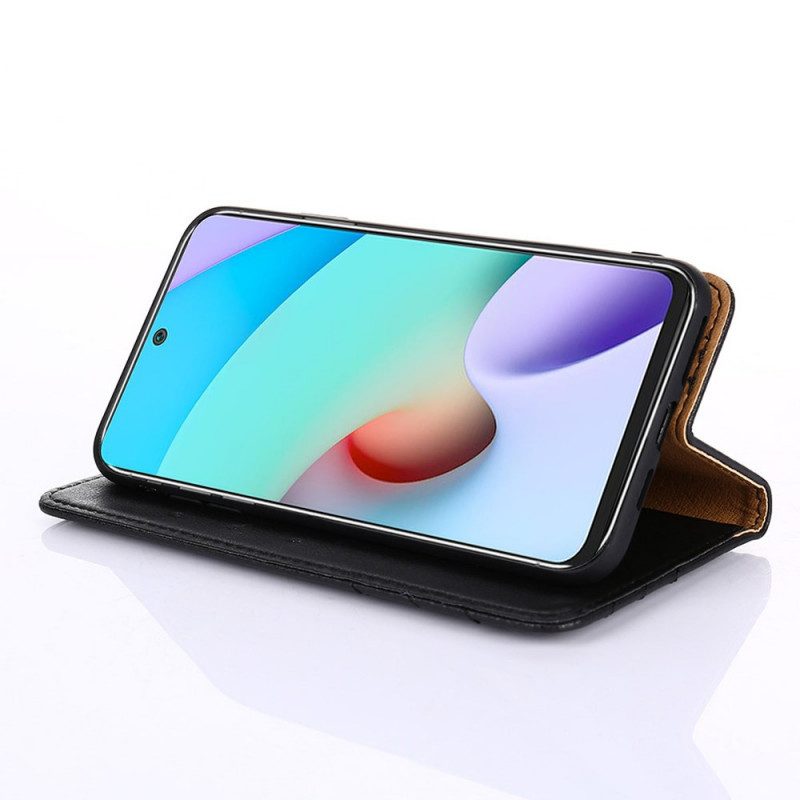 Schutzhülle Für Samsung Galaxy A03s Flip Case Stil Lederniete