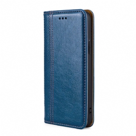 Schutzhülle Für Samsung Galaxy A03s Flip Case Vintage-lederstil