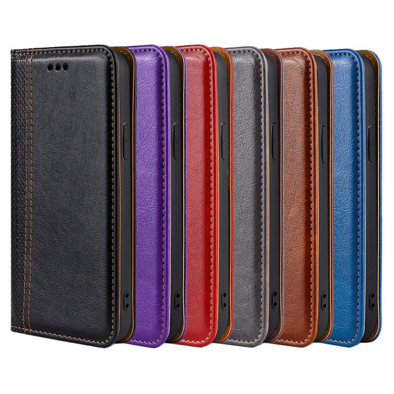 Schutzhülle Für Samsung Galaxy A03s Flip Case Vintage-lederstil