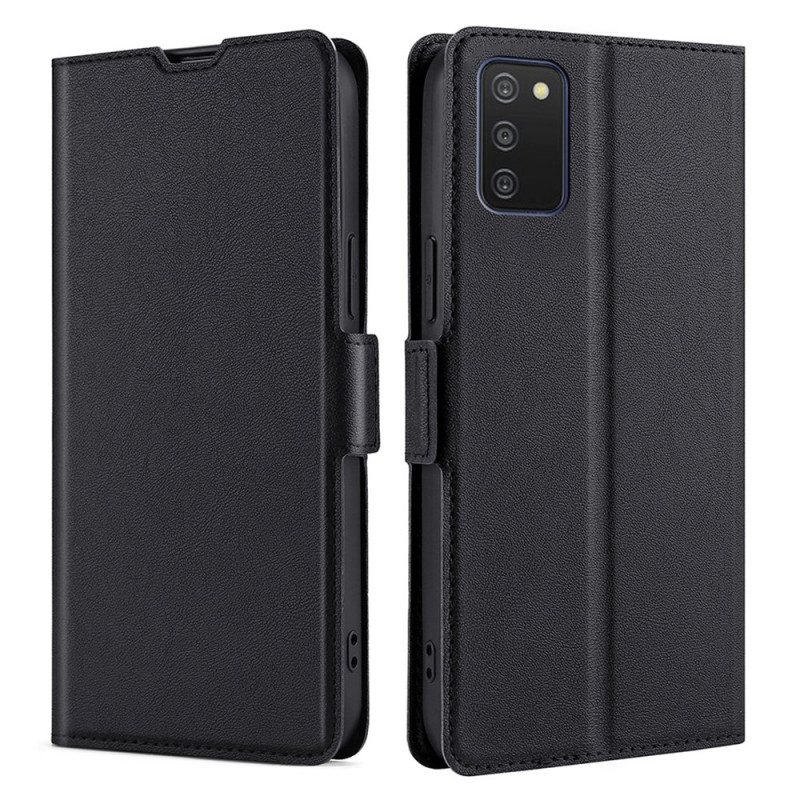 Schutzhülle Für Samsung Galaxy A03s Flip Case Vintage-lederstil