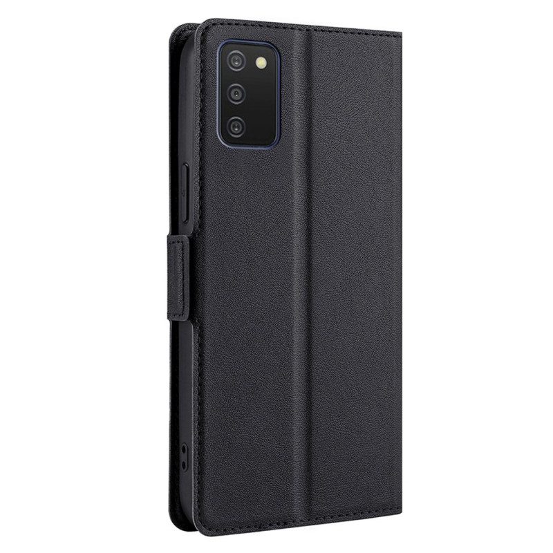 Schutzhülle Für Samsung Galaxy A03s Flip Case Vintage-lederstil