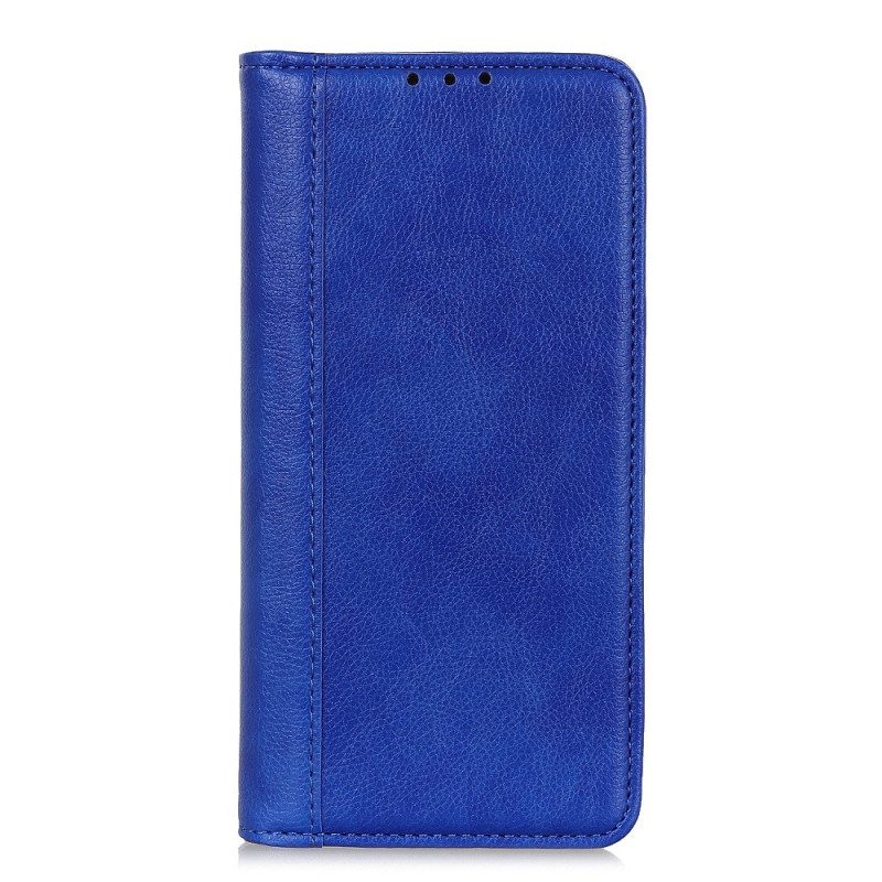 Schutzhülle Für OnePlus 10T 5G Flip Case Farbige Version Aus Spaltleder