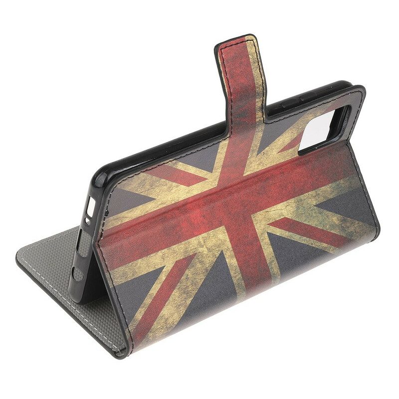 Flip Case Für Samsung Galaxy A31 England-flagge