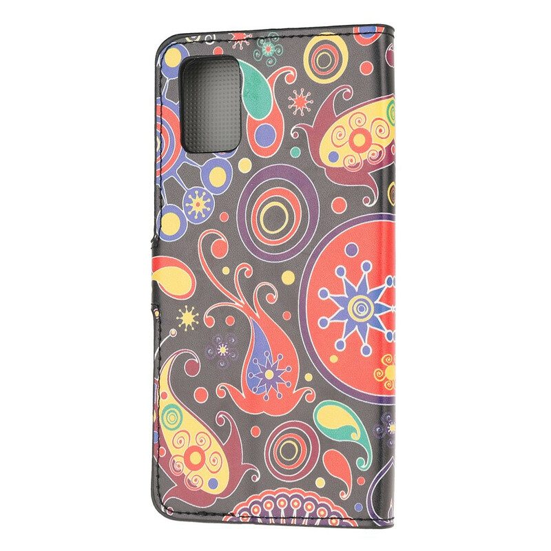 Flip Case Für Samsung Galaxy A31 Galaxie-zeichnungen