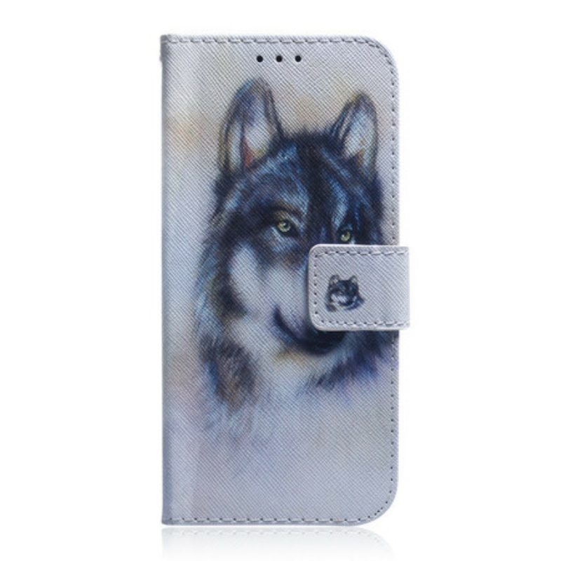 Flip Case Für Samsung Galaxy A31 Hunde-look