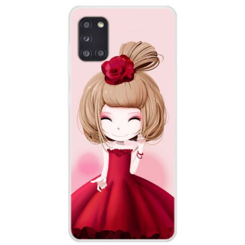 Handyhülle Für Samsung Galaxy A31 Manga-lady